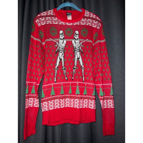 Ugly Christmas Sweater Xmas Size Small Star Wars - Picture 1 of 3
